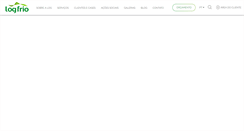 Desktop Screenshot of logfrio.com.br